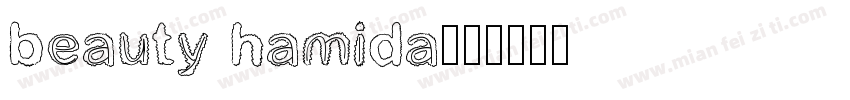 beauty hamida字体转换